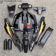 ชุดสี SUZUKI CRYSTAL (RC110K) 12ชิ้น ติดลาย ชุดสีคริสตัล ครบชุด พร้อมติดสติ๊กเกอร์ **พร้อมจัดส่งทุกว