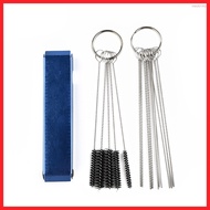 【MED】18pcs/Set Motorcycle  for ATV Carburetor Cleaning Brush Dirt Jet Remove Tool Kit