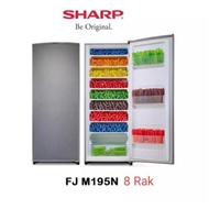 Freezer Sharp 8Rak Freezer Es Batu Fj-M195