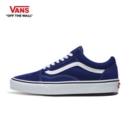 VANS OLD SKOOL - COLOR THEORY BEACON BLUE รองเท้าผ้าใบ แวนส์ ผู้ชาย ผู้หญิง