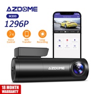 AZDOME M300 HD 1296P กล้อง ติด รถยนต์ กลัองติดรถยนต์ กล้องหน้ารถ Dash Cam Car Camera กล้องรถยนต์ ล้องติดรถยนต์ กล้องติดรถ กล้งติดรถยนต์ พร้อมสั่