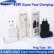{KOLT Digital} SAMSUNG Original 45W USB-C Super Adaptive Fast Charge Charger EP-TA845สำหรับ Samsung GALAXY Note 10 Plus Note10Plus 5G A91 Note10