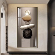 Aesthetic frame living room Wall Decor Painting Entrance mural hailway Picture HD Abstract mural