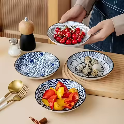 Japanese sushi plate creative plate Internet celebrity small dessert plate barbecue hot pot plate ho