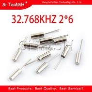 20pcs 32.768KHZ 2*6 12.5PF JU-206 32.768K 32768 32.768 DIP New Original