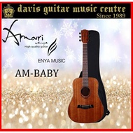 Enya Amari Acoustic Guitar AM-BABY with FREE Bag (2 Days Delivery)
