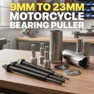 Heavy-Duty Motorcycle Bearing Puller Kit 9mm–23mm Universal Wheel Bearing Removal Tool Set Alloy Ste