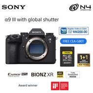 Sony A9III , A9 III , A9M3 Mirrorless Camera With Global Shutter - Body Only ( 1+1 Year Sony Malaysi