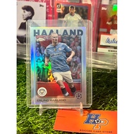 Erling Haaland Refractor Topps Chrome UCL 2024/25 Football Card