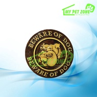 Handmade Warning Dog Sign BEWARE OF DOG