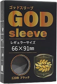 (Supervised by Active Players) God of Toy, GOD Sleeve, 2.6 x 3.6 inches (66 x 91 mm), Regular Size, 