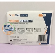 Topseal Wound Dressing Post-Op 6x7cm 50's
