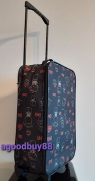 💥Hello Kitty Sanrio 手提 行李箱 行李喼 輕便篋 suitcase  ，可以接埋收納100%全新正版，日本直送