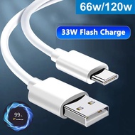 6A Cable For Vivo 66w 120w Flash Charge Data USB Cable Support 33w 44w 66w Flash Charge