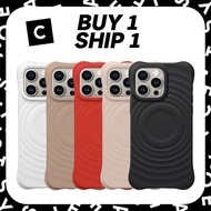 【BUY 1 SHIP 1】CASE Ripple Case shockproof Case for iPhone 17ProMax 17Pro 16 14 13 15 Pro Max Phone C