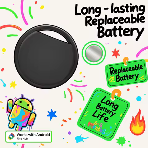 RSH Security GPS Tracker Android Devices Smart Tag Work With Google's Find Hub APP Anti Lost Finder 