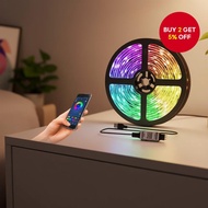 Flexible USB LED Strip DC 5V RGB 5050 Bluetooth App Managed LED Diode Tape for TV Backlight Decorati