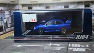 HJ64 Subaru Impreza WRX STI 藍色模型車