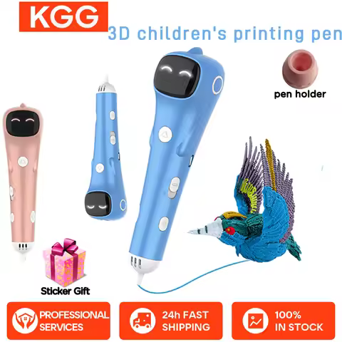 2025 3D Pen 3D Drawing Pen Low Temperature PCL Filament Anti-Scald Digital Display DIY 3D Printing P