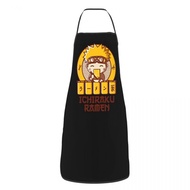 Unisex Funny Ramen Ichiraku Bib Apron Adult Women Men Chef Tablier Cuisine for Kitchen Cooking Japan