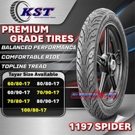 TAYAR Motor Tyre 17 inch 70/90-17 & 80/90-17 Bunga Spier (KST 1197) Pattern – Durable & High Grip 17