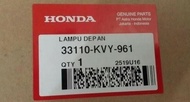 " SPERPART MOTOR LAMPU DEPAN HONDA BEAT KARBU ASLI BERKUALITAS ORI :