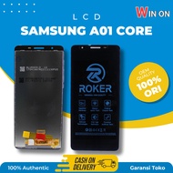 WN WINON - ROKER LCD TOUCHSCREEN SAMSUNG GALAXY A01 CORE A013 LCD TS FULLSET Original BY ROKER