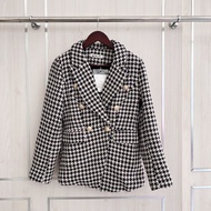 IMPORTED tweed Blazer