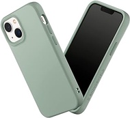 RHINOSHIELD Case Compatible with [iPhone 13 mini] | SolidSuit - Shock Absorbent Slim Design Protective Cover with Premium Matte Finish 3.5M / 11ft Drop Protection - Sage Green