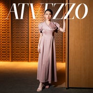 Emily dress Rose Taupe - Atvezzo dress