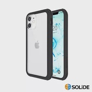 SOLiDE 維納斯 iPhone 12(6.1)軍規抗菌防摔手機殼-極致黑極致黑