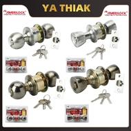 AMERILOCK Knob Lock – 588SS / 588AB / 587SS / 587AB / 588PB | Durable & Secure