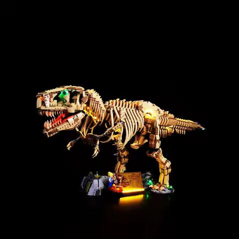 Led Light Kit Suitable for LEGO Dinosaur Fossils: Tyrannosaurus Rex 76968 (Only Led Light Kit)