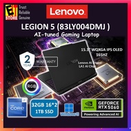 Lenovo Legion 5 AI Gaming Laptop 83LY004DMJ (i7-14700HX/16GB/1TB/RTX5060 8GB /15.1 OLED WQXGA 165HZ/