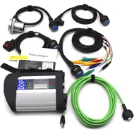 Doip MB SD Connect C4 Multiplexer Mercedes Star Diagnosis MB SD Compact C4 For Both Mecedes Benz 12V