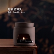 Lampu minyak pati pelbagai fungsi, alas pemanas teh, pembakar lilin aromaterapi, bata kemenyan tidur