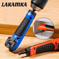 LAKAMKA Electric Corner Screwdriver, 90° Right Angle Magnetic Right Angle Screwdriver, High Torque M