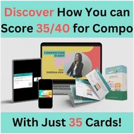 PSLE EASY Chinese System Vocab Card System Compo Card System Chinese Learning Flashcard [SG Ready St