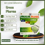 Inulin Pluss fiber supplement, improves constipation, box of 20 tubes