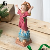 [Serenable] Divino Nino Jesus Figures Religious Gifts Collectible Painted Catholic Statue