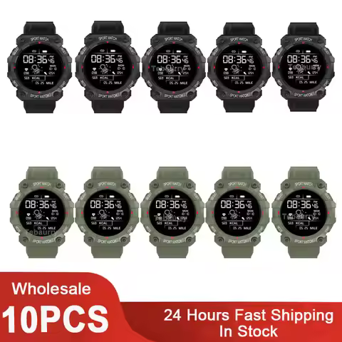 10Pcs FD68S Smart Watch for Men Women Heart Rate Monitor Sports FitnessTracker Smartwatch for Androi