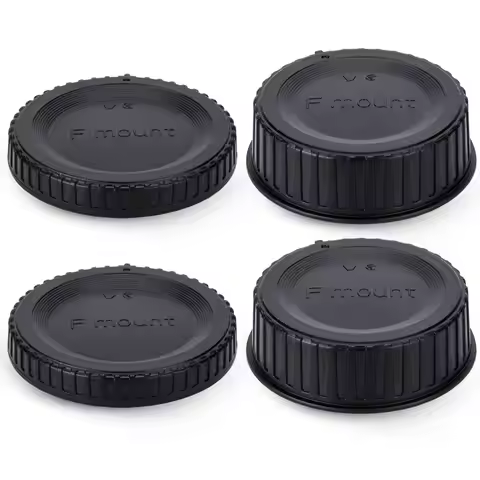 XRHYY Body Cap&Rear Len Cap For Nikon D7000 D7100 D5100 D5200 D3200 D3100 D7200 D7500 D5300 D5500 D9