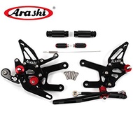 YAMAHA YZFR6 2006-2016 ARASHI RACING FOOTREST HIGH PERFORMANCE R6 (READY STOCK MALAYSIA)