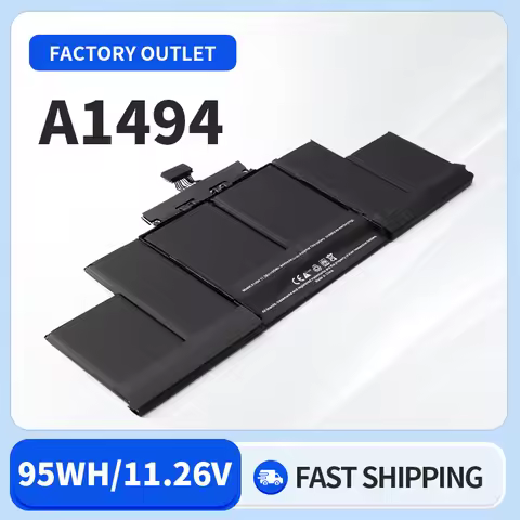 Somi A1494 A1417 Laptop Battery for Apple MacBook Pro 15" A1398 Retina 212 2013 2014 Year Free Tools