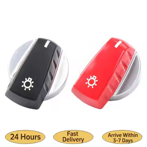 Car Head Light Switch Button 61319134726 Headlight Switch Knob for BMW 5 Series E60 E61 X5 E70 X6 E7