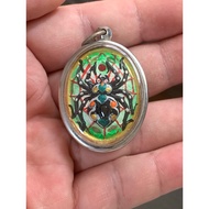 招财蜘蛛 蝴蝶王Kruba Krissana Wat Weruwan 108 Herb Powder