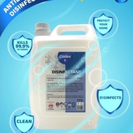 【100% Free Shipping】 5L Codex Disinfectant Liquid Disinfectant Sanitizer Safety Care  消毒液