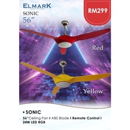 Elmark Ceiling Fan 56" Sonic | 遥控风扇