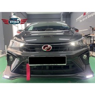 PERODUA BEZZA 2020-2021 FRONT SKIRT (GEAR UP) + REAR SKIRT  (D68) BODYKIT WITH 2K COLOR PAINT - PU