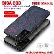 Soft CASE SAMSUNG S21 / S21 PLUS / S21 ULTRA FABRIC DENIM COVER - S21 ULTRA, Blue